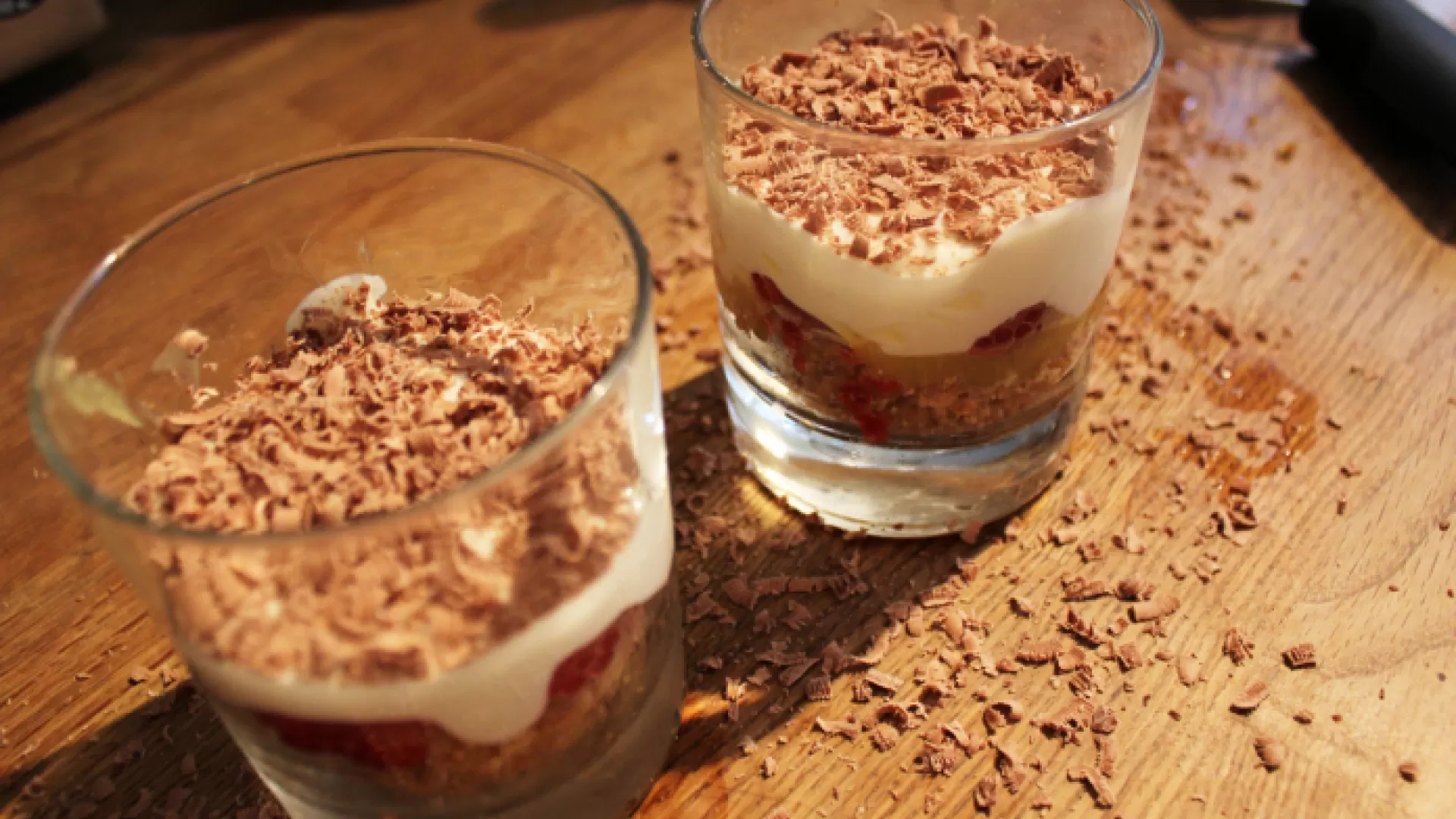 Cheesecake in a glass