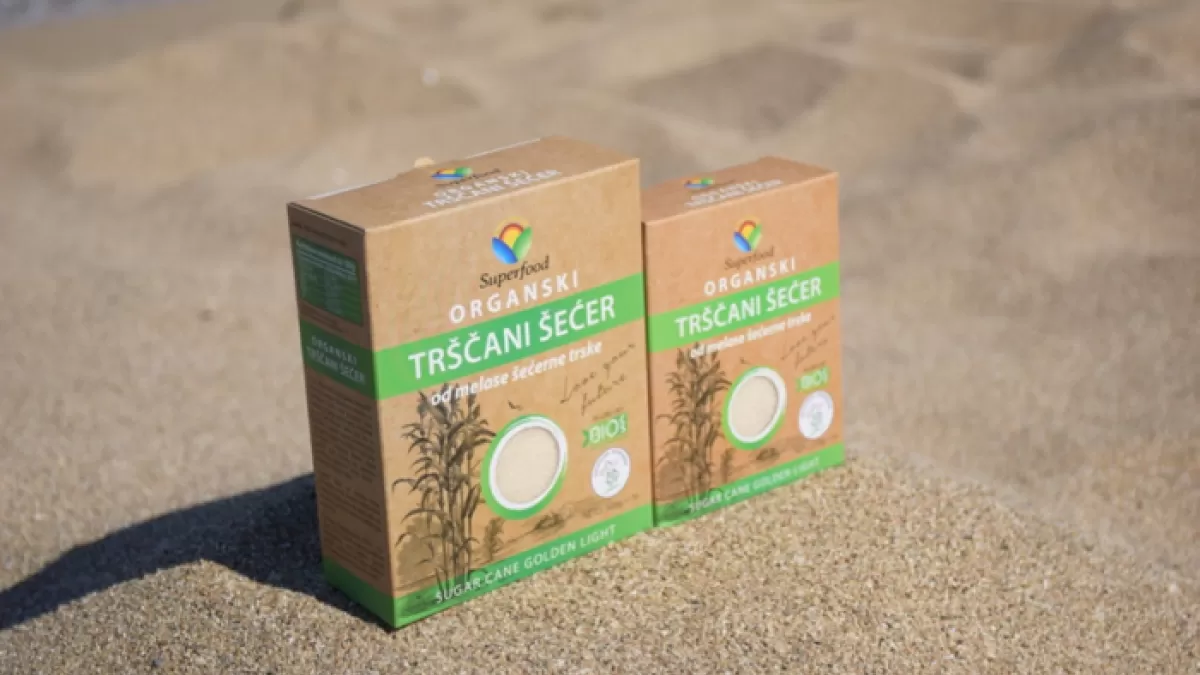 Organski šećer trščani Superfood