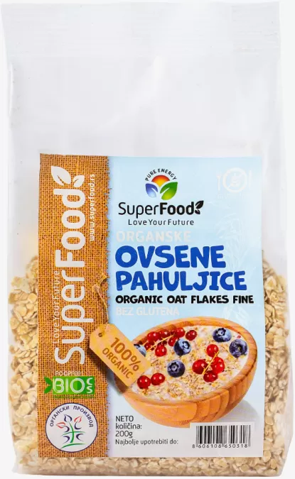 ovsene pahuljice organske 200g front isolated