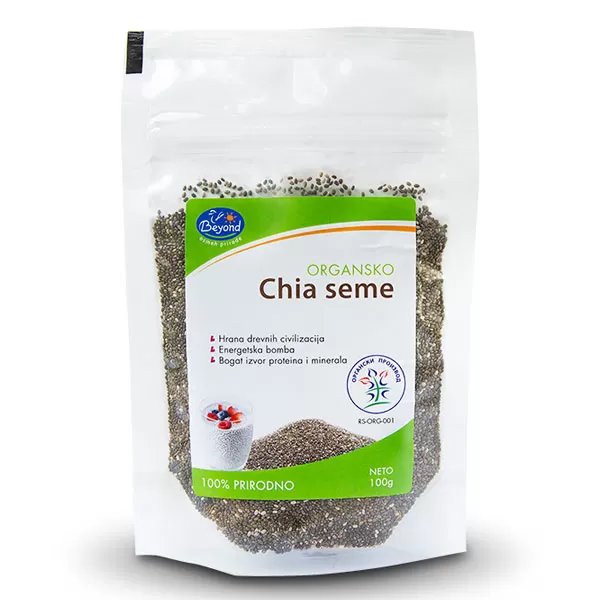 Chia seme organsko