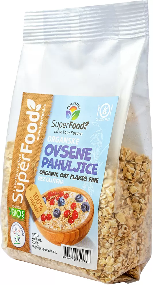 ovsene pahuljice organske 200g side isolated