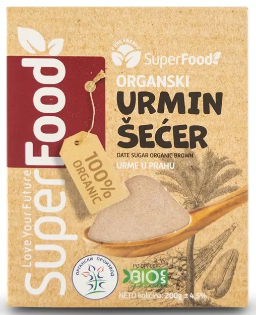 Urmin secer organski 200g superfood doo front 1