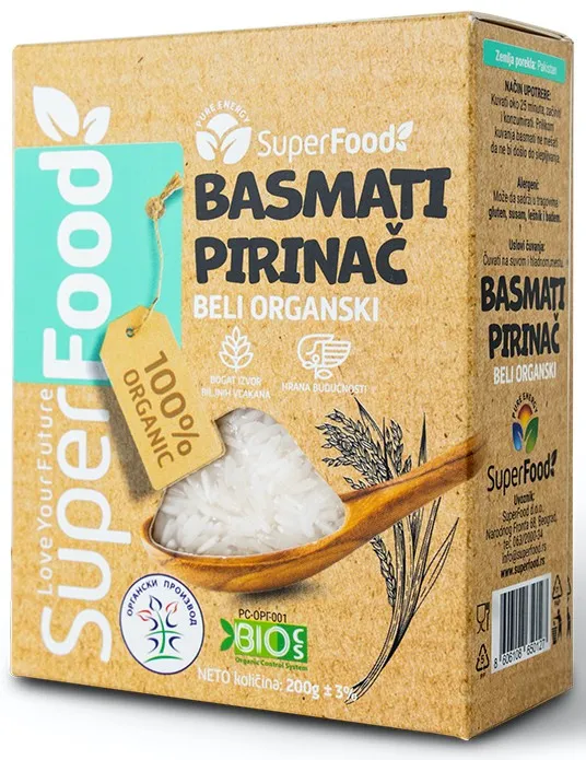 Sf w org basmati pirinac 200g side