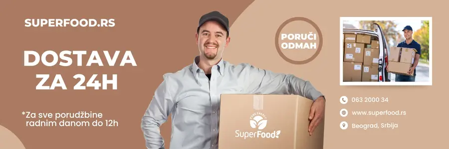 Blue minimalist express delivery company twitter header