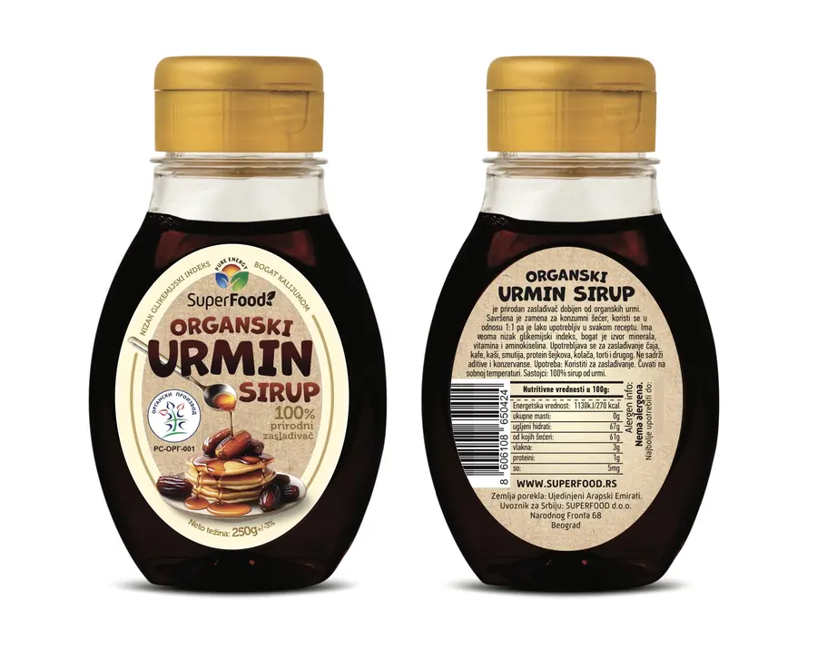 Rasklop urmin sirup 250g superfood doo po izboru