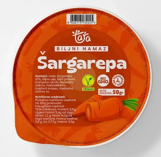 Sargarepa biljni namaz   tara   superfood doo front 0